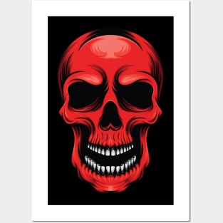 Red Skull Posters and Art